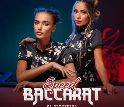 Live Shows logo of Speed Baccarat from Atmosfera at Spinbet
